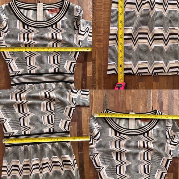 Missoni Chevron Knit Dress – Fall 2017 – 3/4 Sleeve – IT 38 - Picture 8 of 8